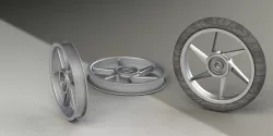 Alloy wheel rim