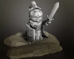 Armor Cat 3D model