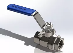 Ball valve 2-way manual G1/2" Stainless steel