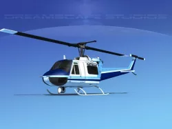 Bell 204 Corporate 3D model