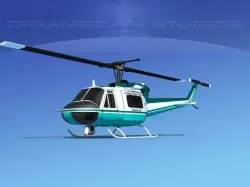 Bell 204 Jensen Construction 3D model