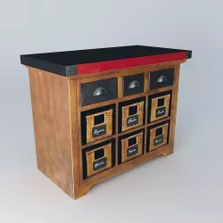 Billot BISTROT houses the world 3D model