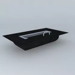 BiologicFire fireplace 3D model