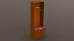 Cabinet with Hanger
