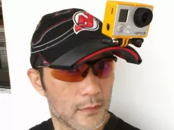 Cap mount for GoPro Hero 3 Black Edition