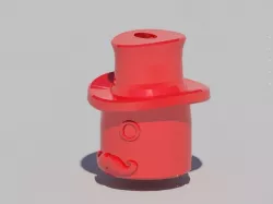 "Chap" Stick Lipbalm Key Ring Adapter
