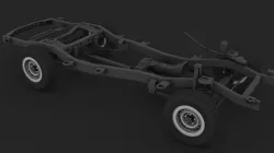 ChassisToyota LC 80-105 3D model