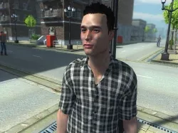 Civilian Low-poly  3D model