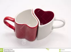 Coffee heart Cup