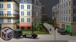 Colorful Town - Low Poly Assets Low-poly  3D model