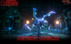 Creatures of Courage - Dungeon Crawler Low-poly  3D model