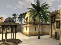 Desert Oasis 2 Low-poly  3D model