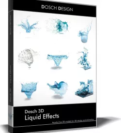 Dosch 3D - Liquid Effects 3D model