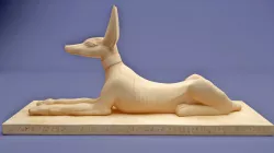 Egyptian anubis statue 3D model