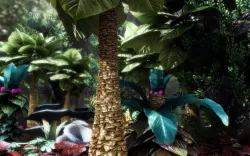 Fantasy and Alien vegetation 1 Low-poly  3D model