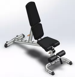 fid bench adjustable bench 3D model