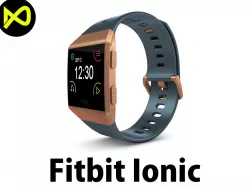 Fitbit Ionic Slate Blue 3D model