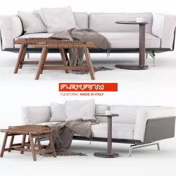 Flexform Este sofa 3D model