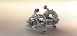 Flow Energy Operated Pipe Inspection Robot