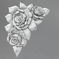 Flower decor 11 3D model