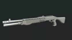 Franchi SPAS 12 3D model