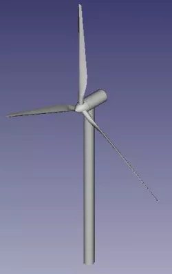 FreeCAD Windturbine