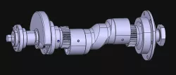 Front Stacionary Gear 13B-REW