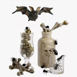 Fun Halloween Decorations 3D Model for 3ds Max Corona Renderer Low-poly  3D model