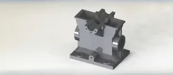 Gear box case