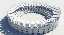 Gladiator arena 3D model