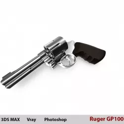 Gun 3d Model 3D model