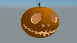 Halloween Pumpkin 3D model