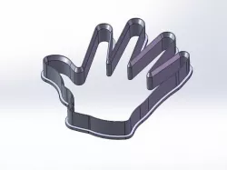 Hand Cookie Cutter - High Quality Design