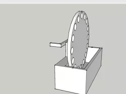 Hand Crank Bubble Blower