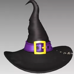 Hat Witch 3D model