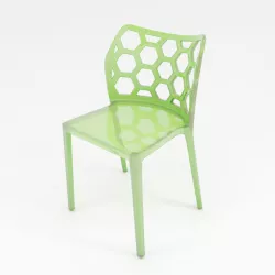 Hexagon methacrylate chair 3D model
