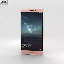 Huawei Mate S Rose Gold 3D model