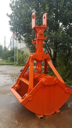 hydraulic clamshell bucket