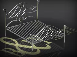 IRON BEDSTEAD