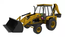 JCB 3DX with ASSEMBLY 