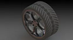 Lamborgihini wheel