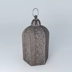 Lantern LAMP SANTAL houses the world 3D model