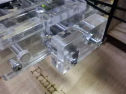 Lasercut X-axis Tensioner for the printrbot jr.