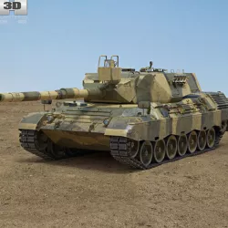 Leopard 1 3D model