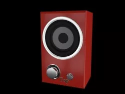 Loudspeaker 3D model