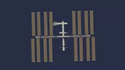 Low Poly ISS Model Low-poly  3D model