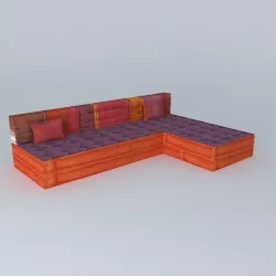 MADURAI bench 5 places houses the world 3D model