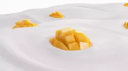 Mango slice Low-poly  3D model
