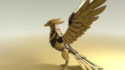 Mechanical Phoenix 3D model