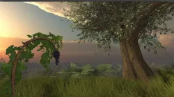 Mediterranean Vegetation Low-poly  3D model